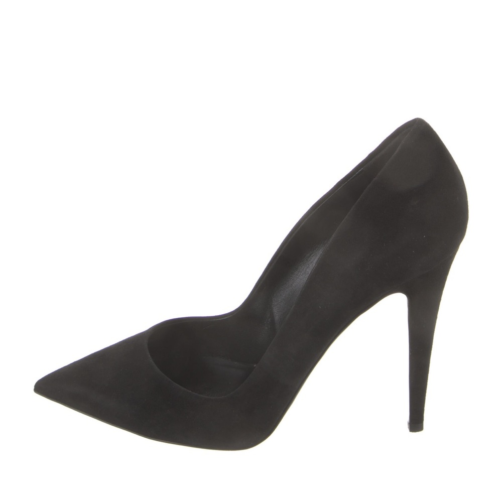 Tamara Mellon Black Suede Pumps